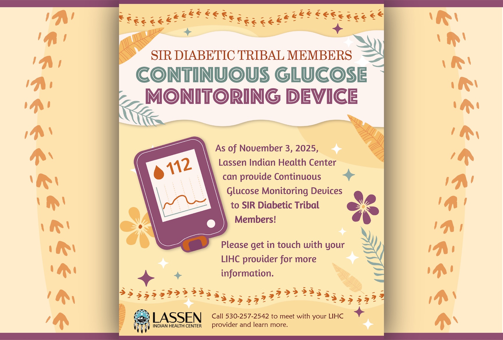 Glucose Monitor Flyer