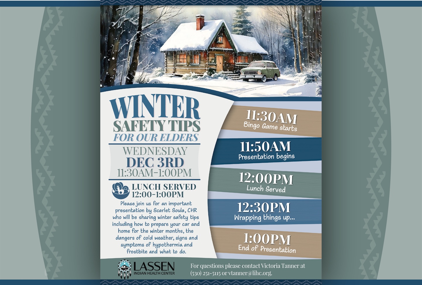 Winter Safety Tips Flyer